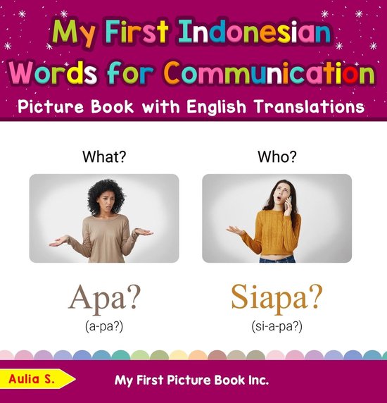 Teach & Learn Basic Indonesian words for Children 18 - My First