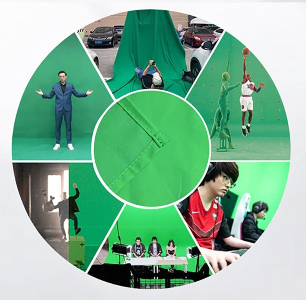 Huur een grote green screen studio met rondwand bij Den Haag