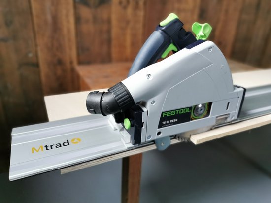 Festool compatible geleiderail 1400 mm (verkrijgbaar tot 3,5 m, geschikt voor veel merken invalzaag machines)