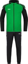 Jako Performance Trainingspak Polyester Met Capuchon Kinderen - Zachtgroen / Zwart | Maat: 128