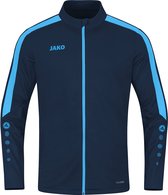 JAKO Power Polyestervest Kind Marine-Blauw Maat 164