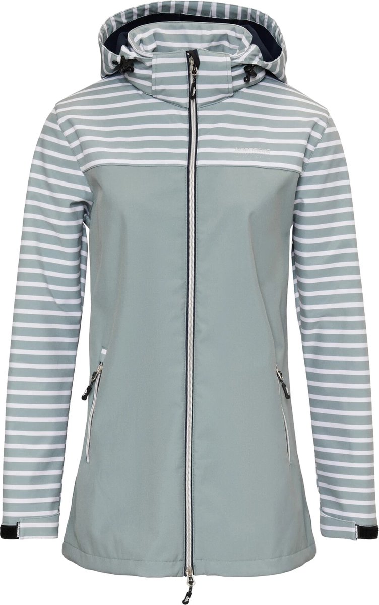 Nordberg Maddy Dames Softshell Ls05501-gn Kleur Groen