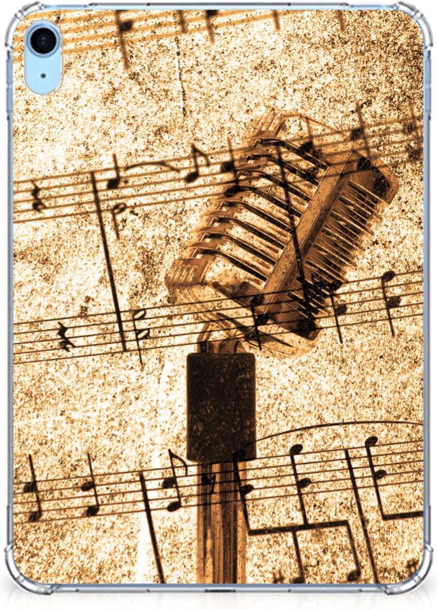 iPad (2022) 10.9 Tablet Backcover met foto Bladmuziek