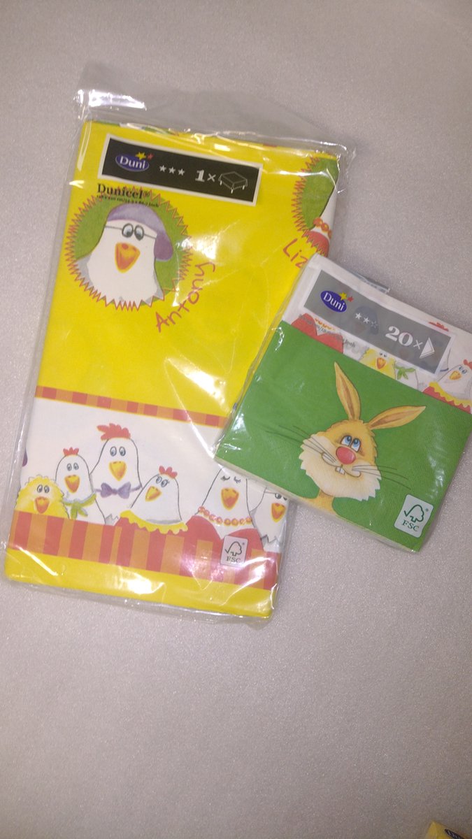 Servetten Duni Chicken farm - 33 x 33 cm