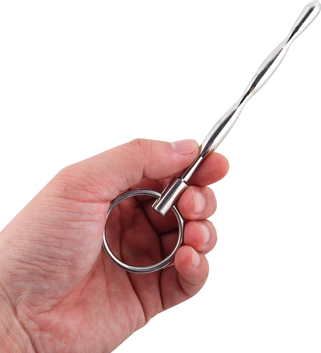 Goedkoopste Banoch | Penisstick Domuyo | Metaal | Golvend | ∅ 8 mm | dilator