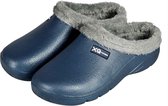 XQ - Tuinklompen Dames - Gevoerd - Navy - Tuinschoenen - Garden Clogs dames