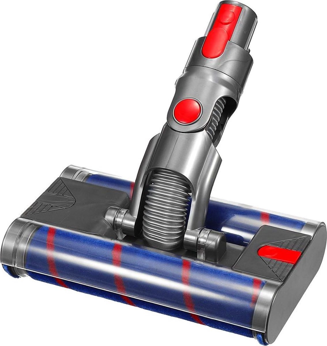 Vhbw Embout à brosse turbo dousse pour aspirateur compatible avec Dyson V8,  V7, V15 Detect Complete , 25 cm, tête à rouleau souple