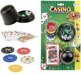 Toi-Toys Pokerset - Kaarten - Fiches - 22 delig