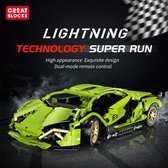 Technische Auto Met App Afstand Bedienbaar Groen - Afstand Bedienbare Speelgoed Auto - Super Race Auto Set - Speelgoed Voor Jongens