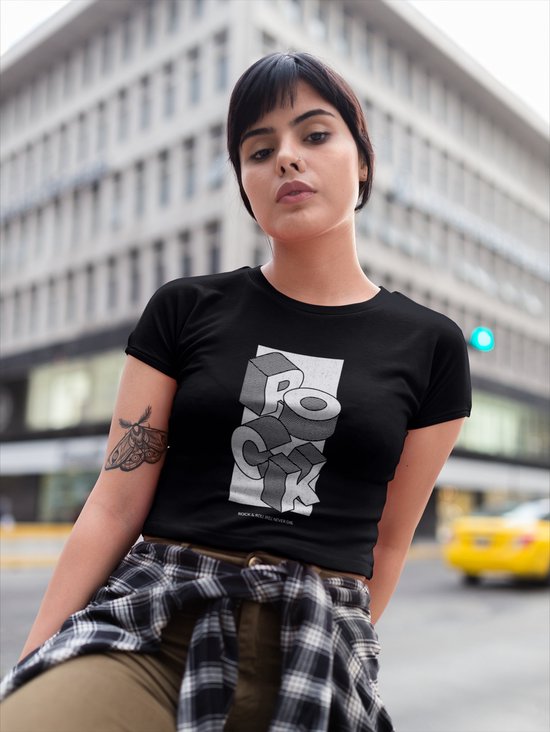 Chemise - Rock - Wurban Wear | Chemise drôle | Musique | T-shirt unisexe | Écouteurs | Boîte | Guitare | Piano | Danse | Casque d'écoute | Noir