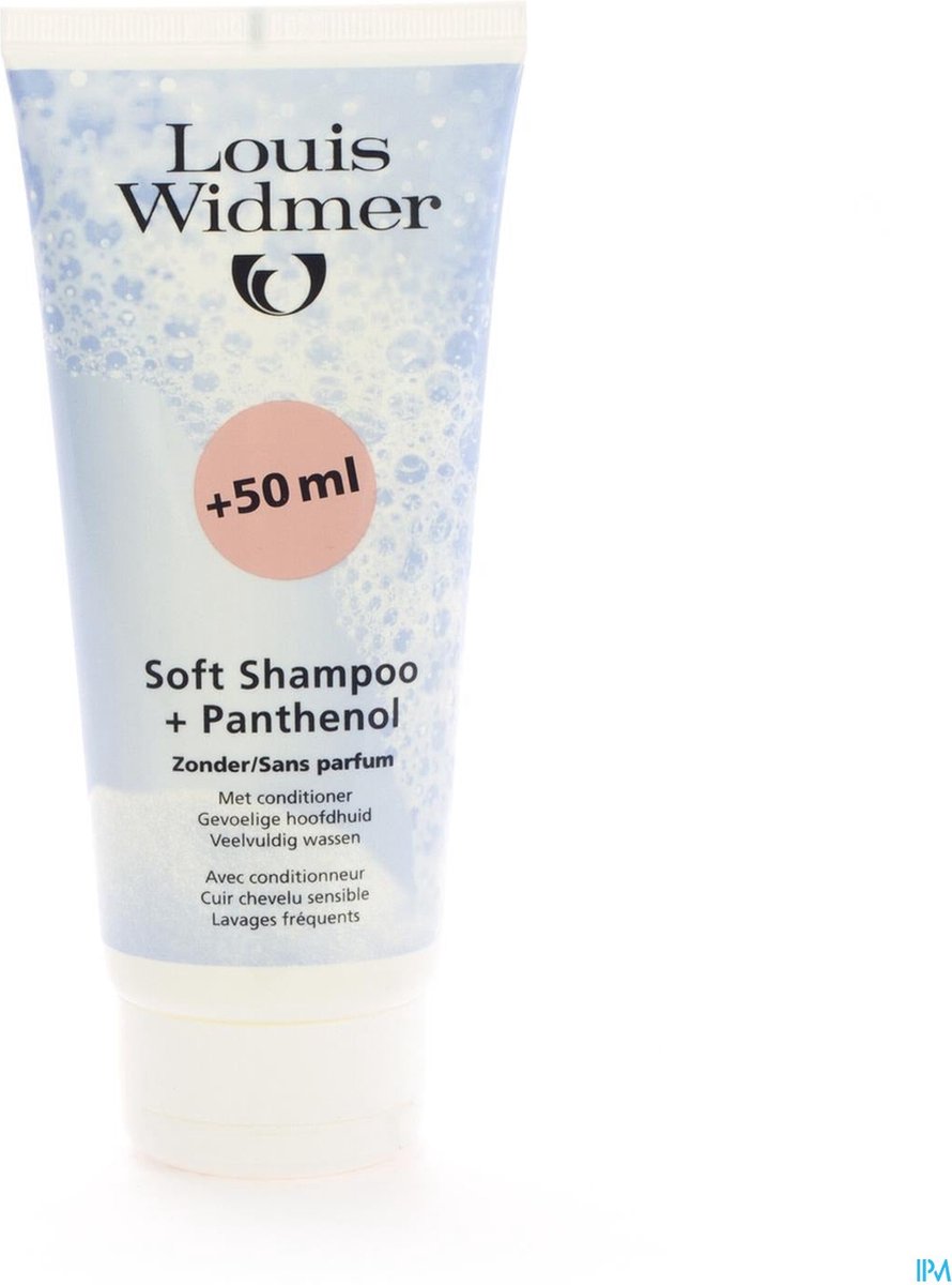 Louis Widmer Soft Shampoo Zonder Parfum Shampoo 200 ml