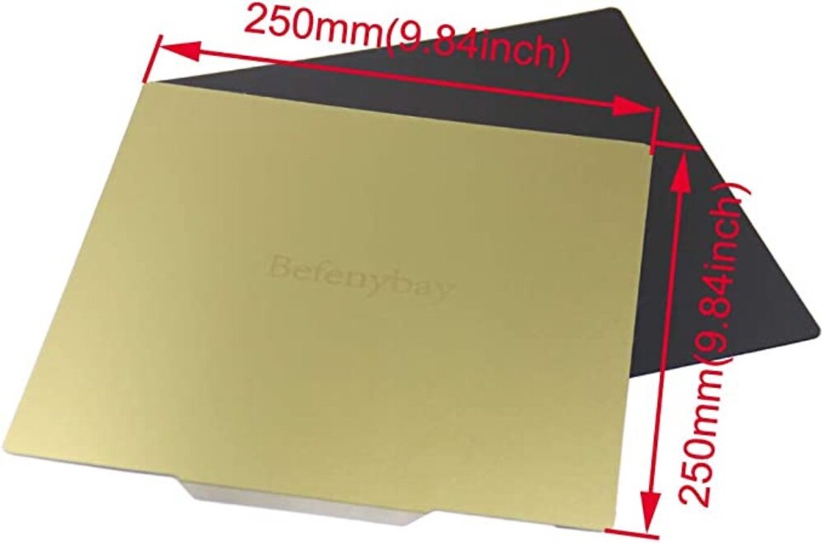 Befenybay - Flexible PEI Plate Drucker - 250x250mm