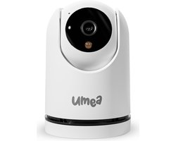 Umea Babyfoon met Camera - 1080P - Geluid en Bewegingsdetectie - Wit