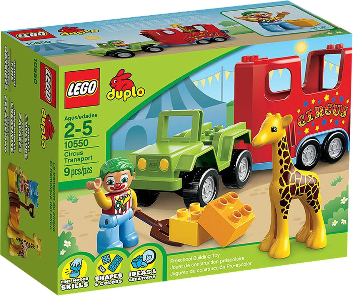 LEGO Duplo Ville Circustransport - 10550 | bol.com