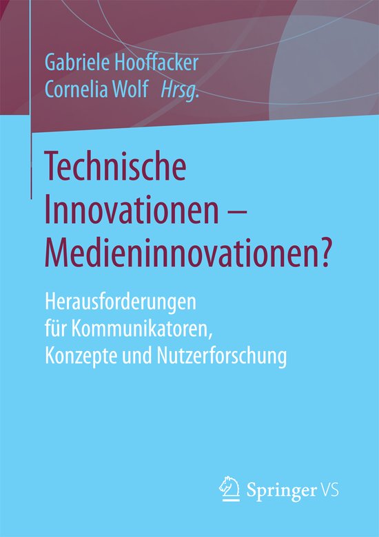 Technische Innovationen - Medieninnovationen? - cover