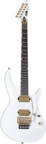 ESP LTD Deluxe H3-1000FR Snow White elektrische gitaar
