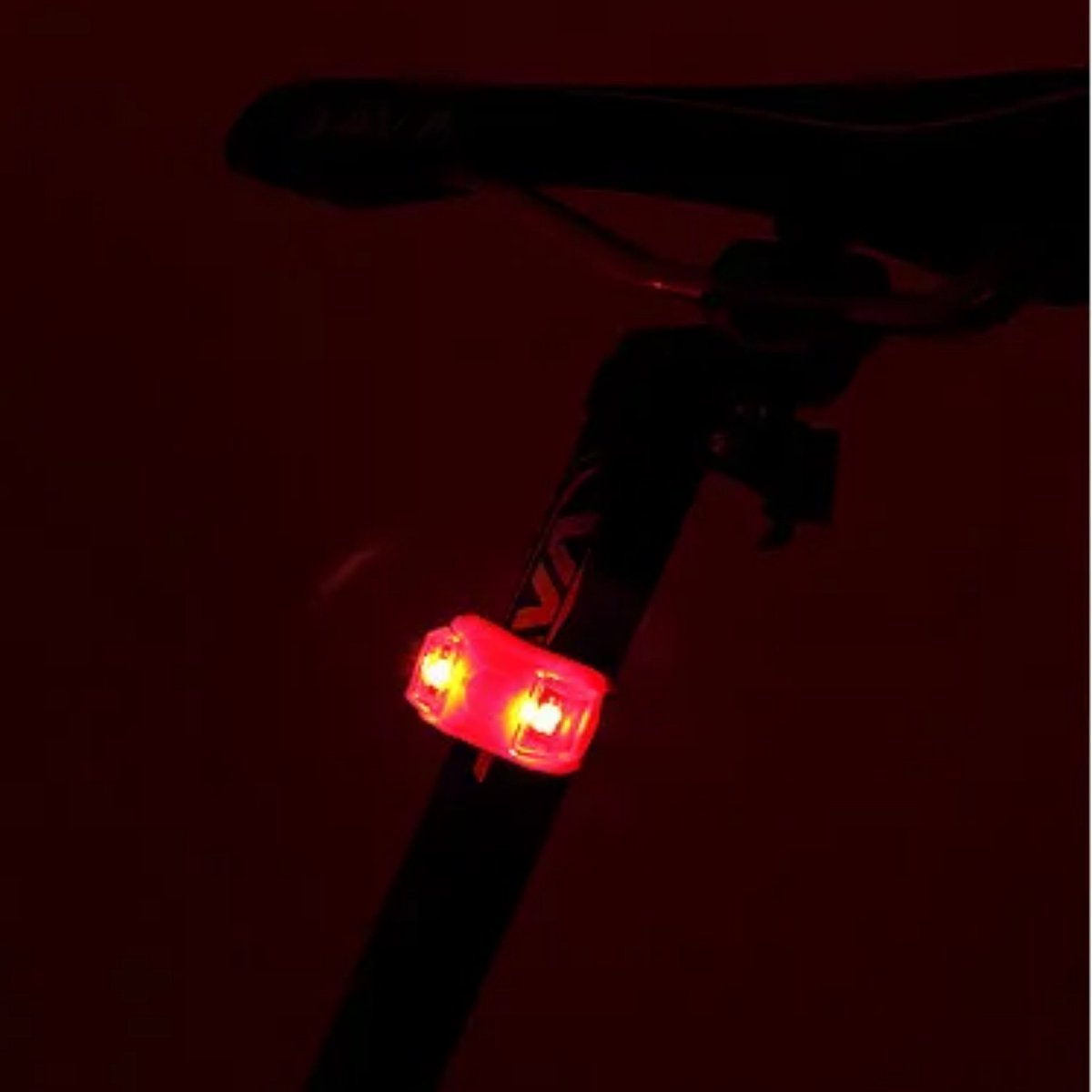 Jeu De Feux De Vélo LED Avant Et Arrière VASTFIRE - Lumière Blanche/rouge, étanche, Modes Clignotant/continu