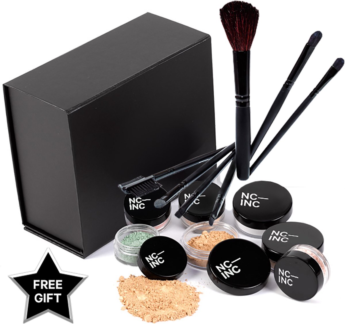 Nc-Inc minerale make-up luxe giftset TANNED