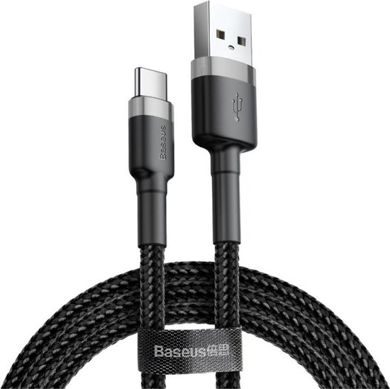 Xtorm Original 60W Gevlochten USB naar USB-C Kabel 1 Meter Blauw