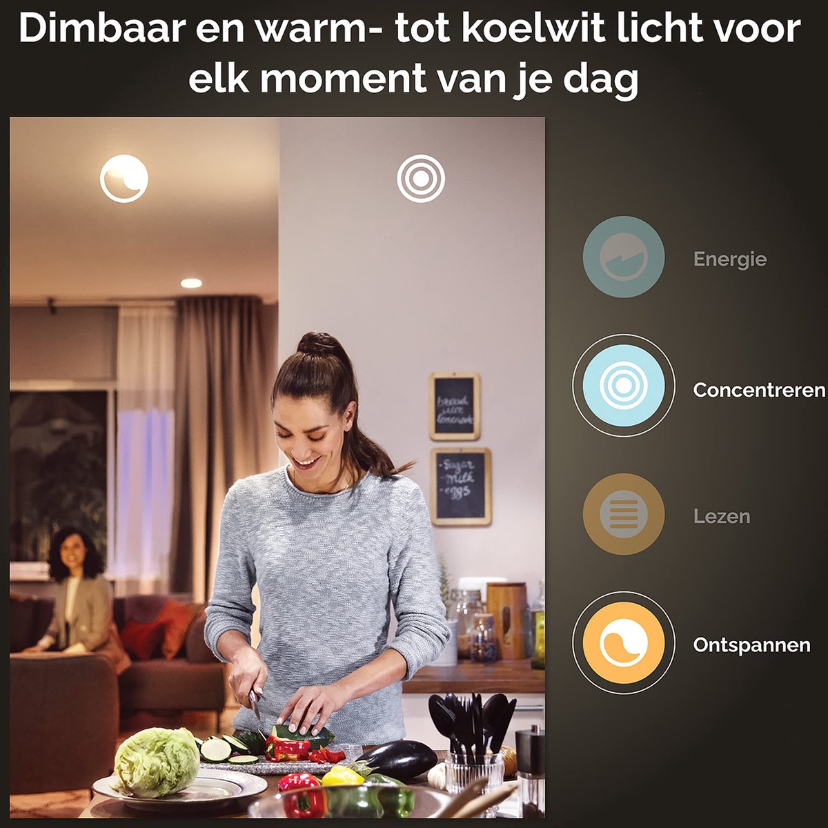 Philips Hue Starterspakket - E14 Slimme Verlichting thumbnail 5