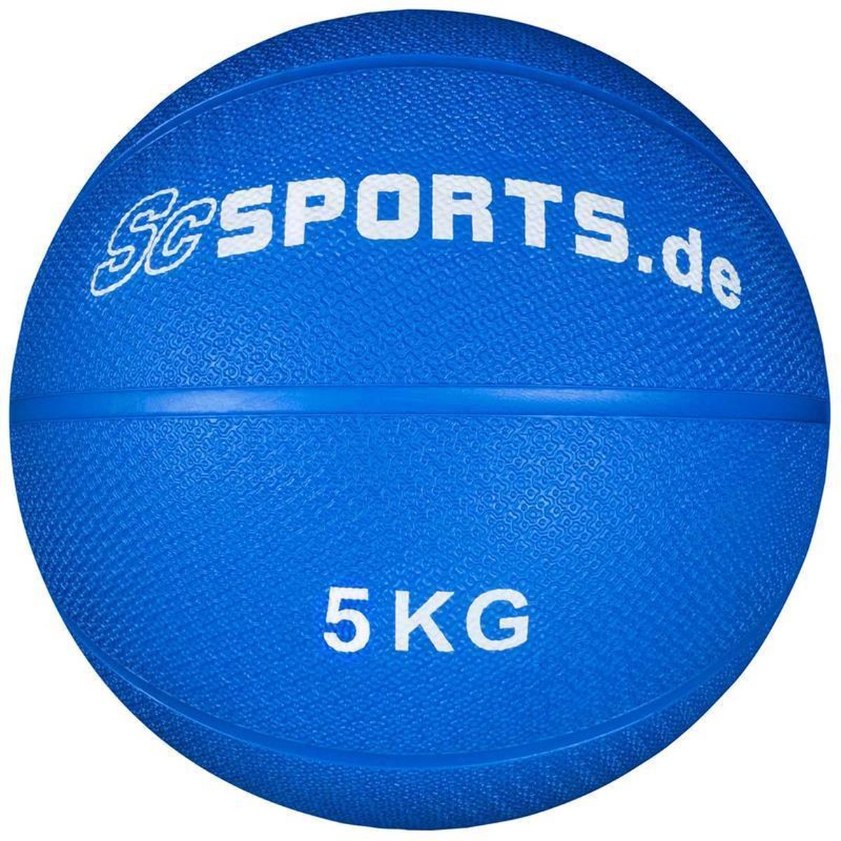 ScSPORTS® Medicine Ball - 5 kg - Blauw