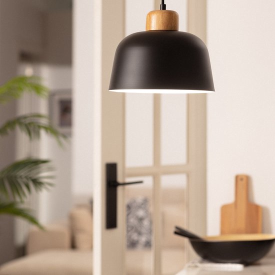 Japandi Wabi-Sabi Hanglamp 60 Cm - Minimalistische Hars Plafondlamp In Hoogte Verstelbaar E27 Fitting