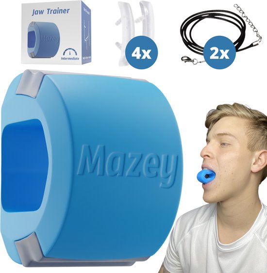 ZOKJSW Jawline Trainer – Entraîneur De Mâchoire En Silicone, Taille Unique, Pour Hommes Et Femmes