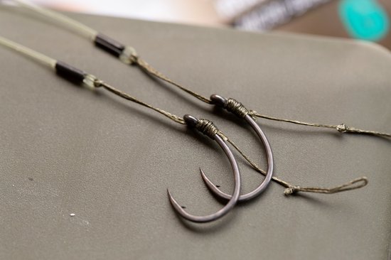 Korda Loop Rigs Krank - Barbless - 18lb - Maat 6 - 3 Stuks van Korda — afbeelding 3