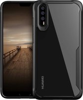 Huawei P20 Pro Schokabsorberend Hybride Hoesje Zwart