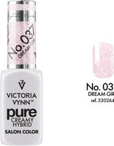 VICTORIA VYNN™ Gel Nagellak - Gel Polish - Pure Creamy Hybrid  - 8 ml - Dream Girl  - 037 - Shimmer