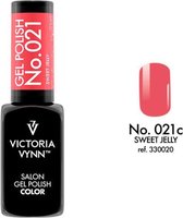 Gellak Victoria Vynn™ Gel Nagellak - Salon Gel Polish Color 021 - 8 ml. - Sweet Jelly