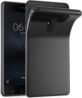 Nokia 6 (2018) TPU Hoesje Zwart
