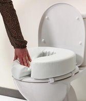 Zacht vinyl toiletkussen voor gewoon toilet: 5 cm