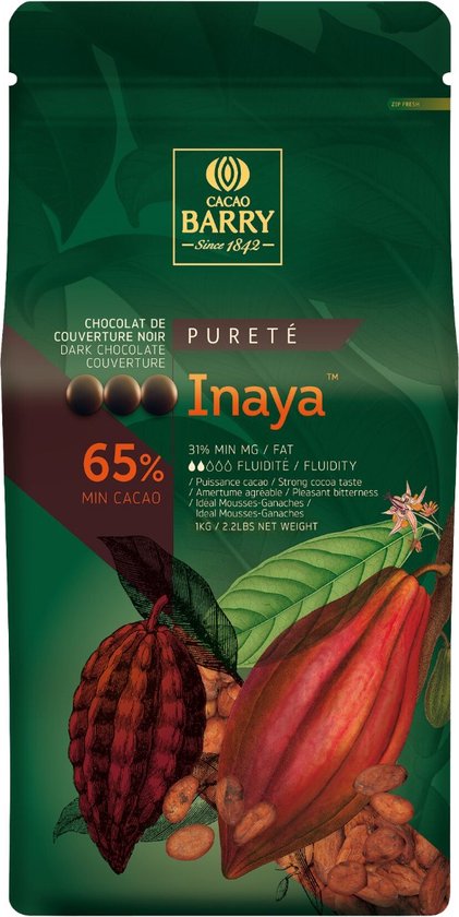 Cacao Barry - Chocolat de Couverture Noir Biologique