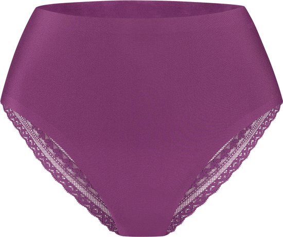 ten Cate Secrets high waist brazilian met kant purple voor Dames | Maat XL
