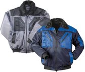 Norway 2-in-1 jas voor het hele jaar grijs/zwart maat XL