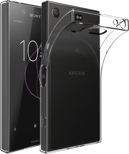 tot nu Geest Afgrond Sony Xperia XZ1 Hoesje Dun TPU Transparant | bol.com