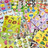 Stickerpakket Plakpret - 21 stickervellen - Stickers - Genderneutraal- Knutselen- Kinderen