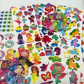 Stickerpakket Fantasie met eenhoorns, zeemeerminnen, alpaca's en meer! - Foamstickers - Stickervellen
