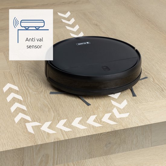 BluMill Robotstofzuiger met Dweilfunctie - Geschikt voor alle vloertypen - Huisdieren - voor Stof en Hondenhaar - met Afstandsbediening en App