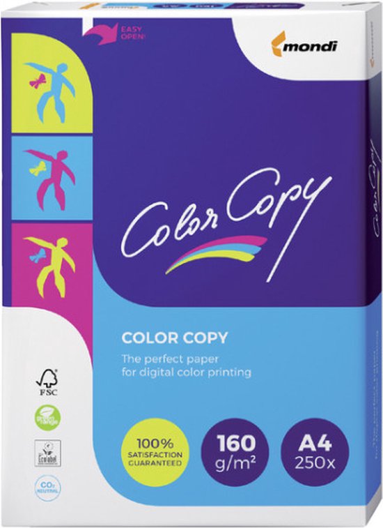 Koop uw Papier laser Color Copy A4 160g blanc 25