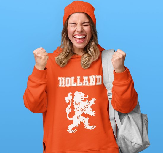 HOODIE Koningsdag EK & WK - Holland - Uniseks Fit - Oranje Feestkleding