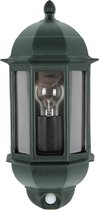 KS Verlichting - Lampe d'extérieur Verona Green - applique avec capteur - détecteur de mouvement - lampe à capteur - applique extérieure