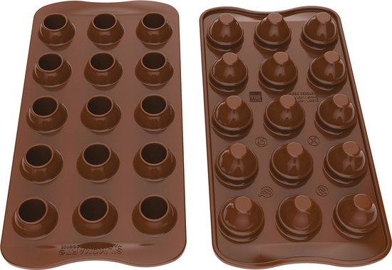 Silikomart - Moule à Chocolat - Oeuf en Chocolat 3D | bol.com