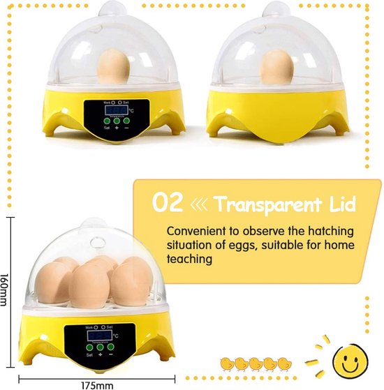 Eieren Incubator Automatische Digitale Broedmachine Gevogelte Gereedschap Kippenbroederij Machine Eenknops Duck Home Eierfokker Verwarming kopen vanaf een prijs van 112