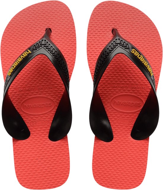 Havaianas Kids Max Jongens Slippers - Rood - Maat 35/36