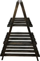 DKNC - Plank hout Birmingham - 88x37x118cm - Zwart