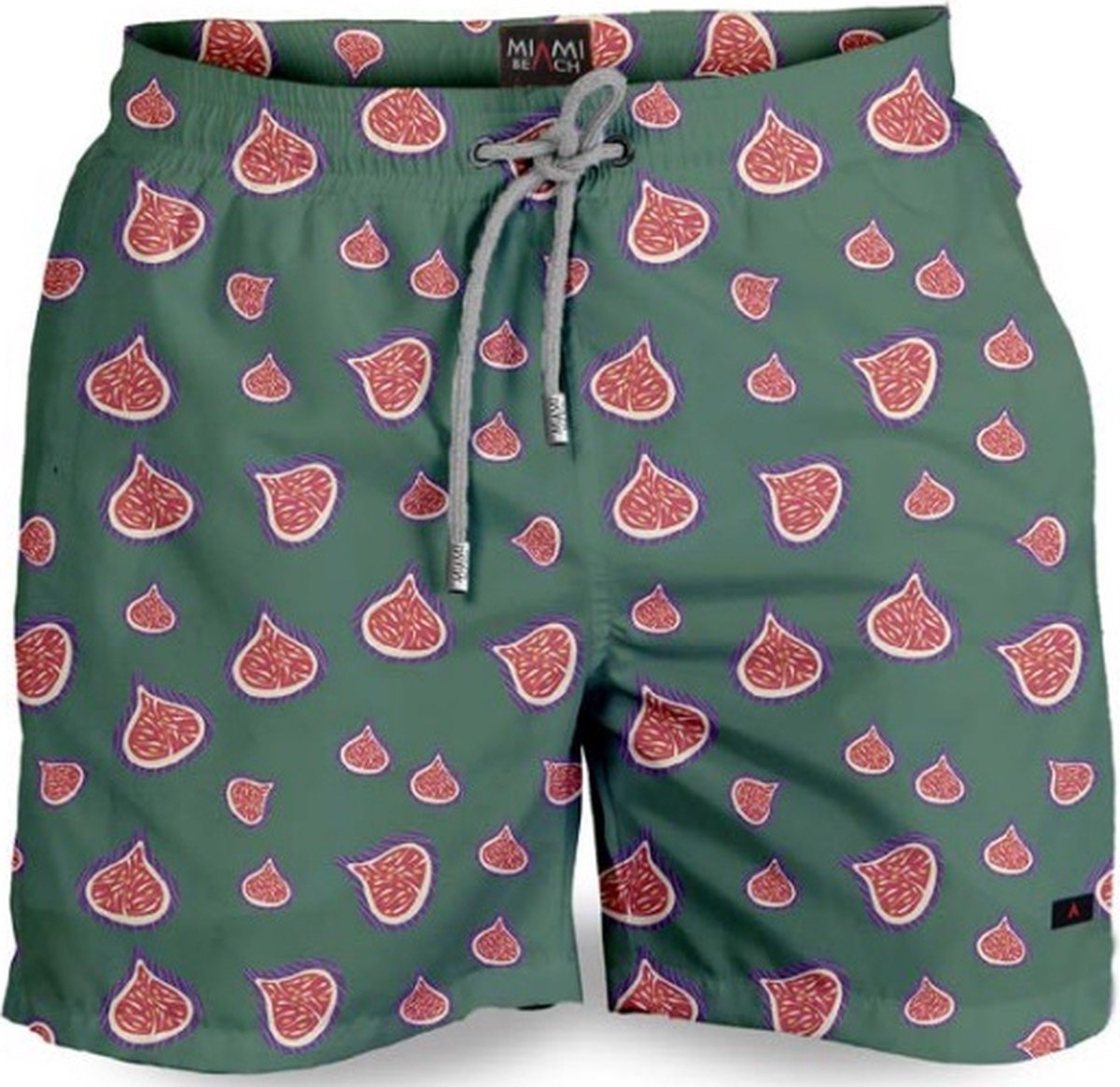Miami Beach | Hoogwaardige Kwaliteit Zwemshort | Zwembroek | Beachshort | Heren | Sneldrogend | | 187 Green