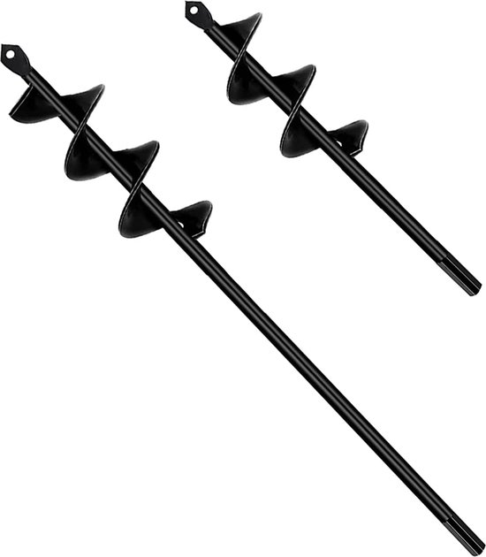 SYITCUN Tuinboor, grondboor voor boormachine, 8 x 30 cm, tuin, slakken