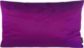 Sierkussen Velours Violet Long | 30 x 50 cm | Velours/Polyester